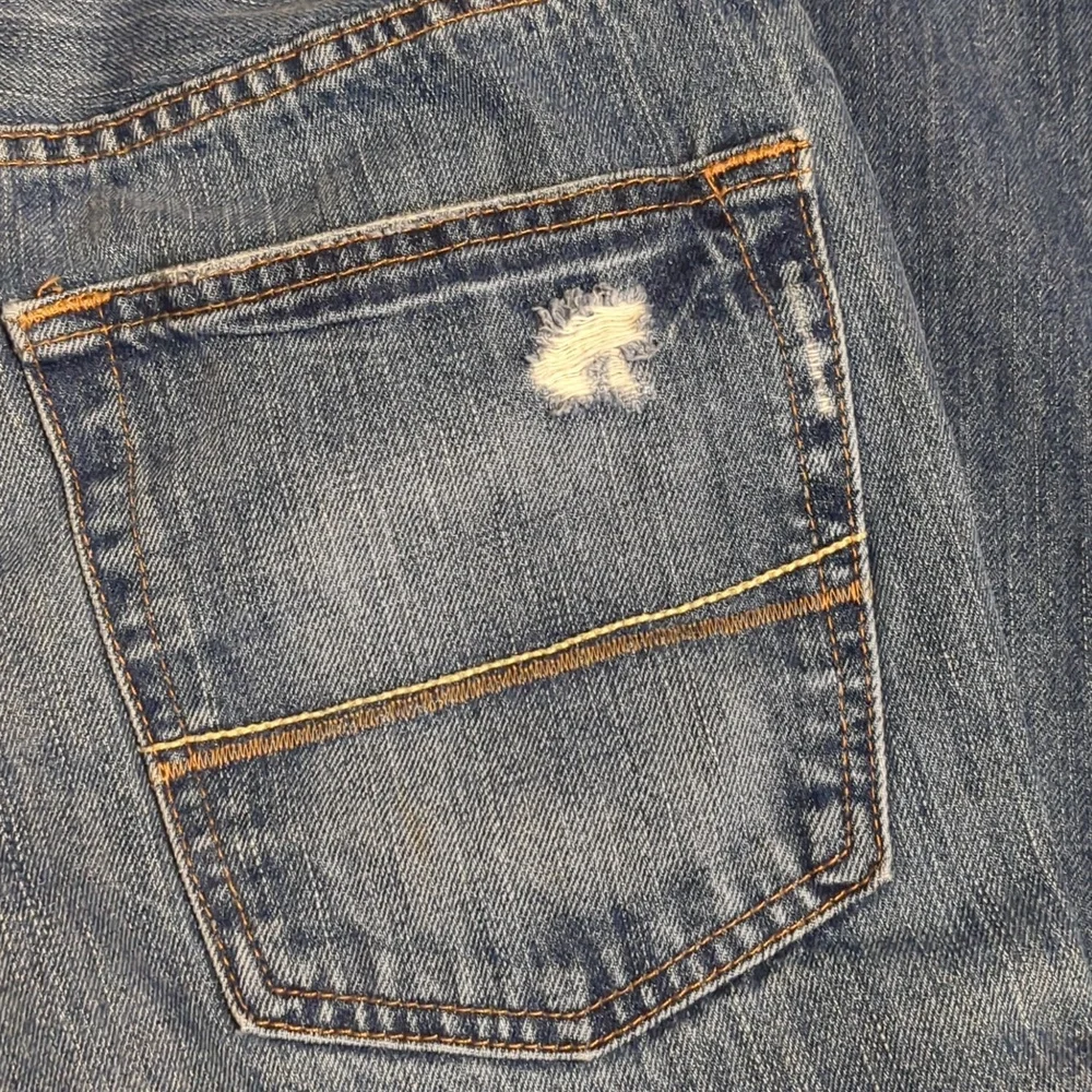 Abercrombie & Fitch Y2K Vintage Baxter Low Rise Slim Bootcut Men’s Jeans - Picture 6 of 16
